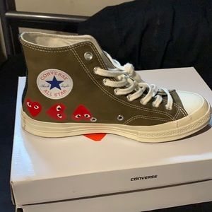 comme des garçons Hi top multi heart